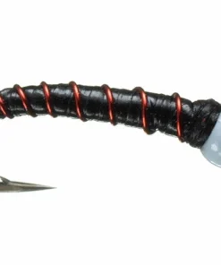 MFC Chan's BH Chironomid Bomber - Black/Red