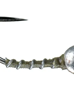 MFC Shop Flies Jig Zebra Midge - Lt. Olive