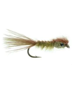 Umpqua Shop Flies No Name Damsel Nymph Olive/Brown