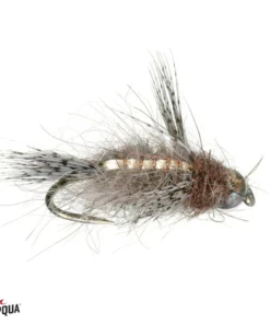 Umpqua Shop Flies Flashback Caddis - Hare's Ear Olive