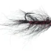 MFC Chan's Balanced Ruby-Eyed Leech - Black/Red Shop Flies