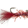 MFC Rowley's BB Micro Leech - Red Shop Flies