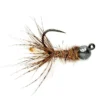 Fulling Mill Peeping Caddis Jig - Cream - Barbless Shop Flies