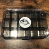 Adamsbuilt Fly Boxes Fly Fish Food Logo Fly Box, Ultra Clear 18 Compartments - Large 1 Adamsbuilt Fly Boxes Fly Fish Food Logo Fly Box, Ultra Clear 18 Compartments - Large