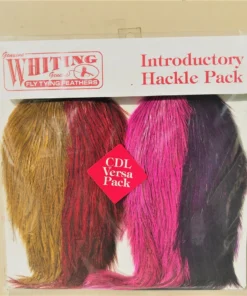 Hackle Whiting Coq De Leon Intro Versa Pack 4 1/2 Capes