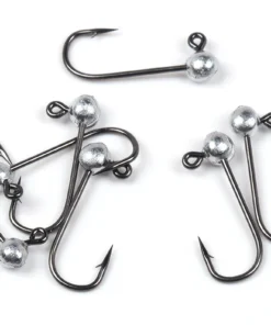 Hooks & Shanks Hareline Round Lead Jighead Hook