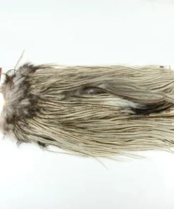 Hackle Whiting Coq De Leon Rooster Saddle - Silver
