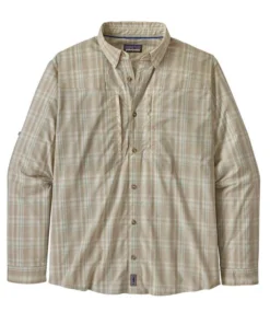Patagonia Long-Sleeved Sun Stretch Shirt - Pumice
