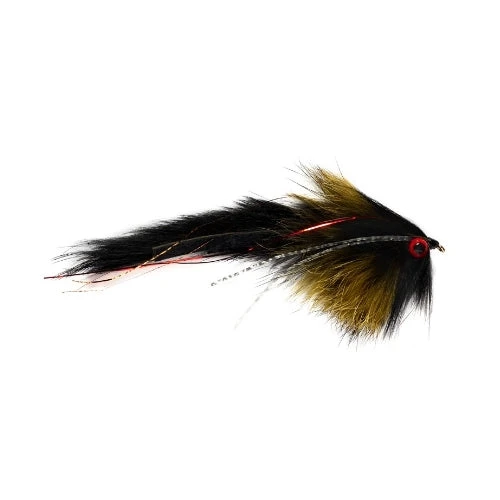 Fulling Mill Shop Flies Hawkins Triple Double Leech - 4 3 Fulling Mill Shop Flies Hawkins Triple Double Leech - 4
