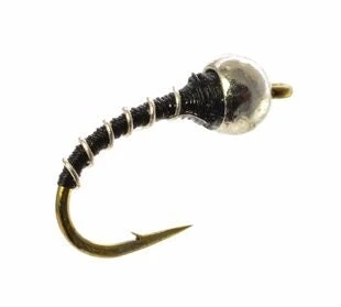 Umpqua Shop Flies Tungsten Zebra Midge Thin Black 3 Umpqua Shop Flies Tungsten Zebra Midge Thin Black