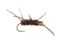 Umpqua Shop Flies Jig Rubberlegs Stone - Brown & Dark Brown