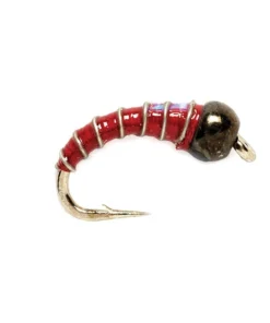 Fulling Mill Shop Flies Red Mirage Zebra Midge