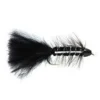 Fulling Mill Shop Flies Cone Head Flash Bugger Black 1 Fulling Mill Shop Flies Cone Head Flash Bugger Black