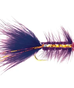 Fulling Mill Cone Head Flash Bugger Purple