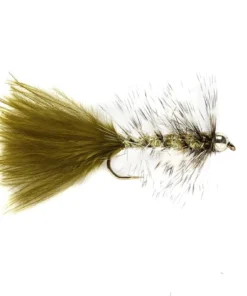 Fulling Mill Shop Flies Flash Bugger Olive