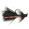 Fulling Mill Shop Flies Tungsten Jig Bugger - Black - Barbless 2 Fulling Mill Shop Flies Tungsten Jig Bugger - Black - Barbless