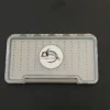 Adamsbuilt FLY FISH FOOD LOGO FLY BOX, CLEAR SINGLE SIDED - LARGE WITH EASY GRIP FOAM Fly Boxes 2 Adamsbuilt FLY FISH FOOD LOGO FLY BOX, CLEAR SINGLE SIDED - LARGE WITH EASY GRIP FOAM Fly Boxes