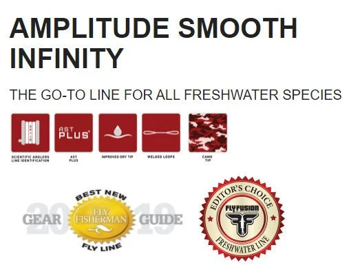 Scientific Anglers Amplitude Smooth Infinity Taper Fly Line - Camo 5 Scientific Anglers Amplitude Smooth Infinity Taper Fly Line - Camo