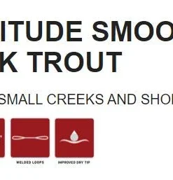 Scientific Anglers Amplitude Smooth Creek Trout Fly Line Fly Lines