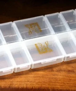 Hareline Fly Boxes Individual Compartment Box