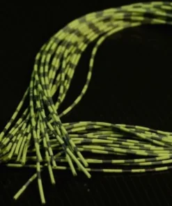 Hareline Synthetic Fibers & Flash Barred Rubber Legs