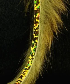 Hareline Bling Rabbit Strips Hair & Fur