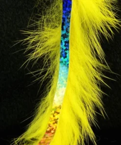 Hareline Bling Rabbit Strips Hair & Fur