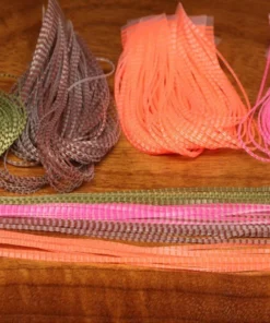 Hareline Synthetic Fibers & Flash Chicone's Crusher Legs