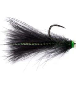 Fulling Mill CDC Jig Streamer Minnow - Black