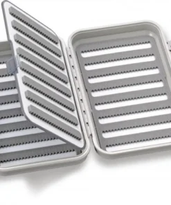 Angler Sport Group C&F Design Medium 8-Row Waterproof Fly Box With Flip Page Fly Boxes