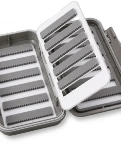 Angler Sport Group C&F Design Large 12-Row Waterproof Fly Box With Flip Page Fly Boxes