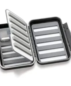 Angler Sport Group Fly Boxes C&F Medium 6-Row Fly Box W/Flip Page For Nymphing
