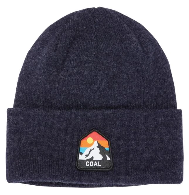 Coal Peak Mountain Patch Beanie Hats 3 Coal Peak Mountain Patch Beanie Hats