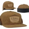 Coal Cummins Quilted Earflap Cap Hats 2 Coal Cummins Quilted Earflap Cap Hats