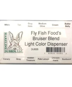 Hareline Dubbing Bruiser Blend Light Colors Dispenser