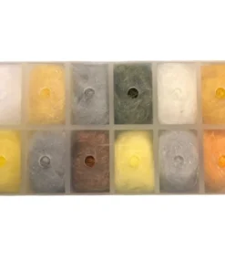 Hareline Dubbing Bruiser Blend Light Colors Dispenser