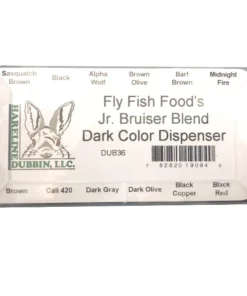 Hareline Dubbing Bruiser Blend Jr. Dark Colors Dispenser