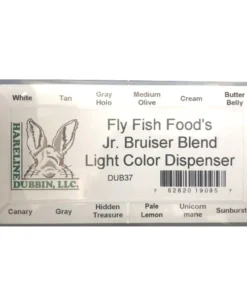Hareline Bruiser Blend Jr. Light Colors Dispenser Dubbing