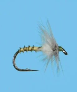 Solitude Pulsating Emerger - Olive Shop Flies