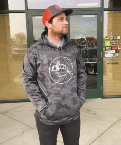 Brandon Thomas Fly Fish Food Camo Logo Hoodie (Lightweight) Clothing & Logo Gear