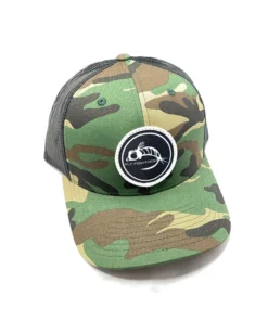 Captuer Fly Fish Food Black Logo Hat - Camo