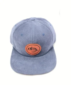 Captuer Hats Fly Fish Food Logo Hat - Navy Corduroy