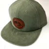 Captuer Fly Fish Food Logo Hat - Olive Corduroy Hats 2 Captuer Fly Fish Food Logo Hat - Olive Corduroy Hats