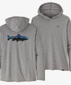 Patagonia Men's Long Sleeve Cap Cool Daily Graphic Hoodie Clothing & Logo Gear