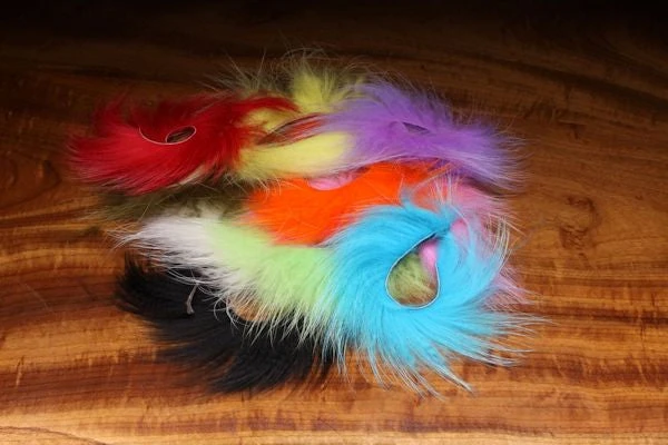 Hareline Hair & Fur Finn Raccoon Zonker Strips 3 Hareline Hair & Fur Finn Raccoon Zonker Strips