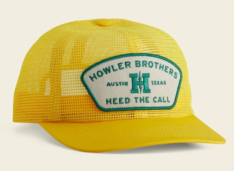 Howler Brothers Howler Bros Unstructured Snapback Hat - Feedstore: Yellow Hats 3 Howler Brothers Howler Bros Unstructured Snapback Hat - Feedstore: Yellow Hats
