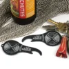 Fly Tying Accessories Hareline Bottle Opener & Hackle Gauge Key