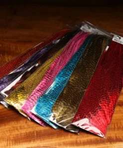 Hareline Half Grizzly Saddle