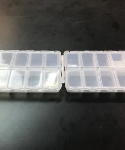 New Phase Fly Fish Food Twenty Compartment Clear Poly Fly Box Fly Boxes