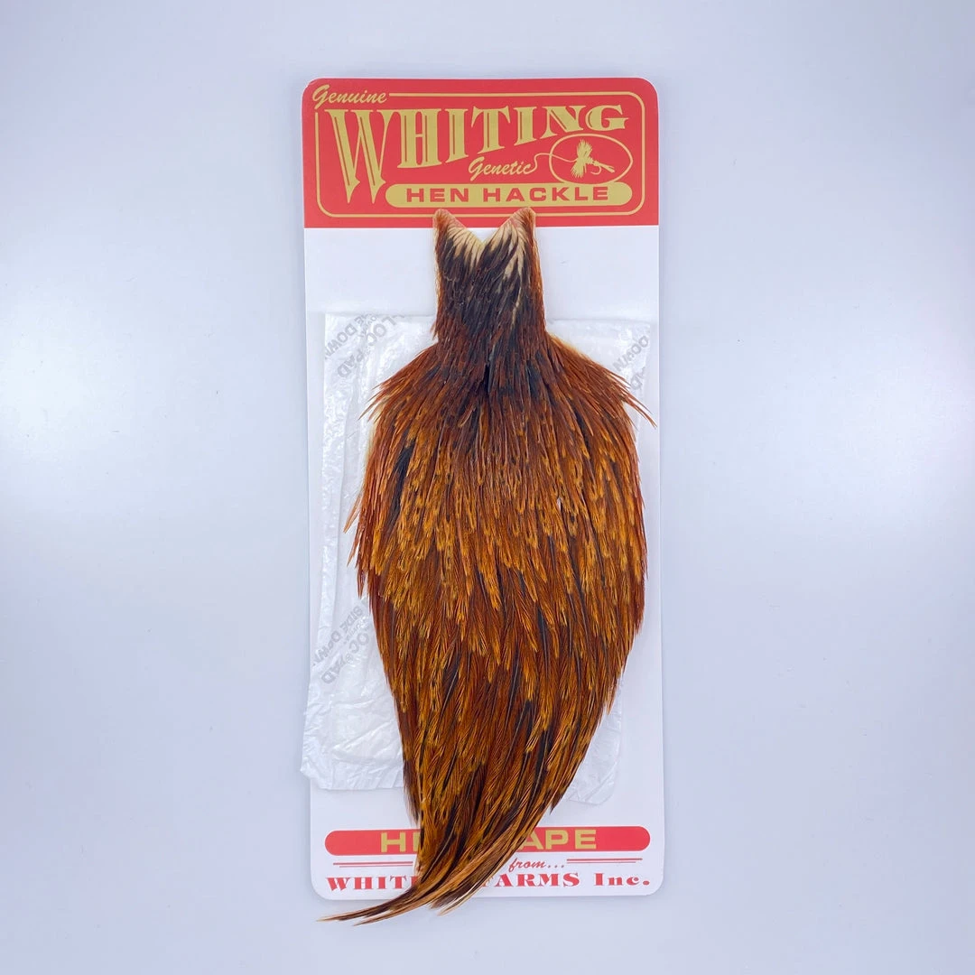 Whiting Red Label Hen Cape Hackle 11 Whiting Red Label Hen Cape Hackle